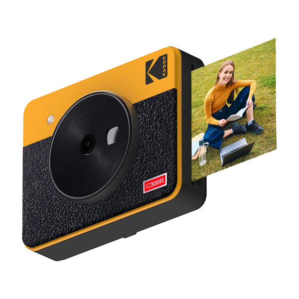 Fotocamera Istantanea Mini shot - Combo 3 Retro - Giallo - Kodak