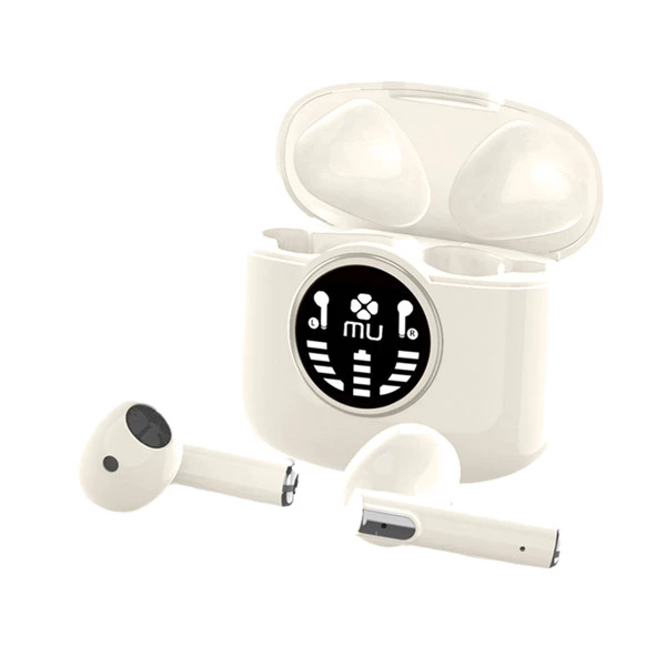 Auricolare Bluetooth - 5.3 - Bianco - MU