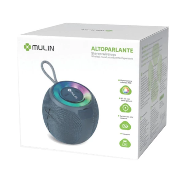 Speaker Bluetooth - 5.3 Nero - MU