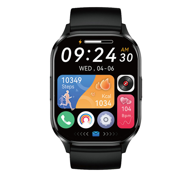 Smartwatch - Display AMOLED - HK21 - Nero - MU