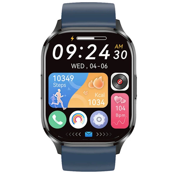 Smartwatch - Display AMOLED - HK21 - Blu - MU