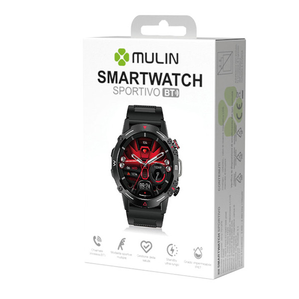 Smartwatch - Display AMOLED - HK87 - Nero - MU