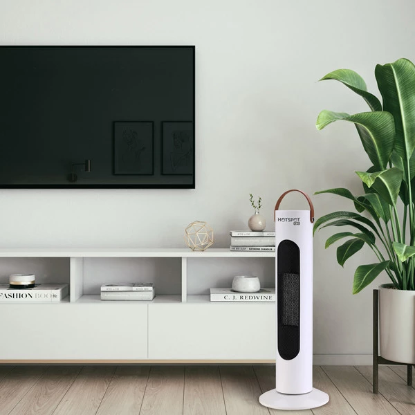 Termoventilatore torre HOT SPOT - 2000 W - 23 x 23 x 62 cm - bianco - CFG