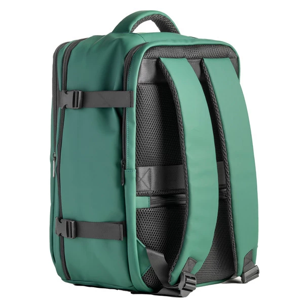 Zaino Cabin Bag Drop2Go - 25 x 20 x 40 cm - gomma - verde - In Tempo