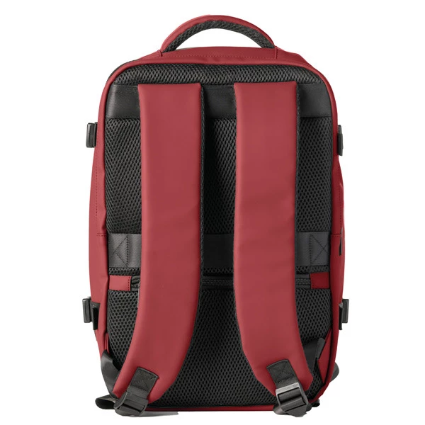 Zaino Cabin Bag Drop2Go - 25 x 20 x 40 cm - gomma - bordeaux - In Tempo