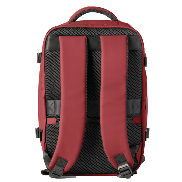 Zaino Cabin Bag Drop2Go - 25 x 20 x 40 cm - gomma - bordeaux - In Tempo