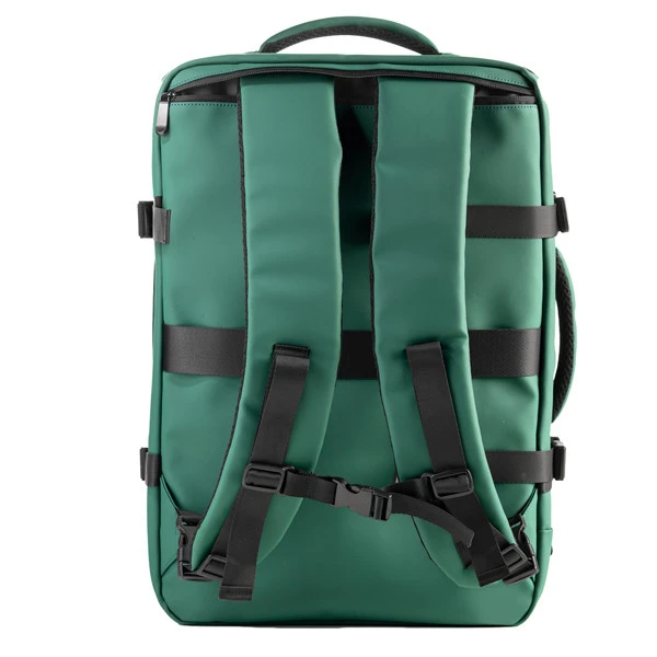 Zaino Travel Backpack Drop2Go - 30 x 15 x 45 cm - gomma - verde - In Tempo