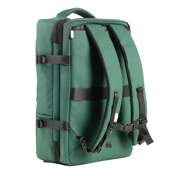 Zaino Travel Backpack Drop2Go - 30 x 15 x 45 cm - gomma - verde - In Tempo