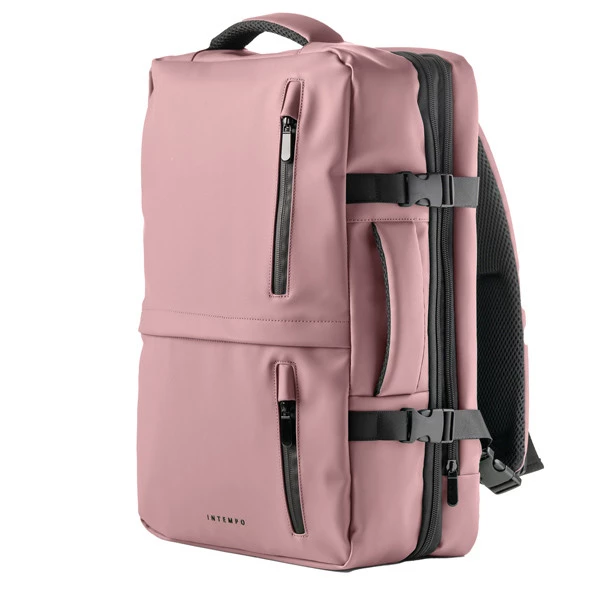 Zaino Travel Backpack Drop2Go - 30 x 15 x 45 cm - gomma - cipria - In Tempo