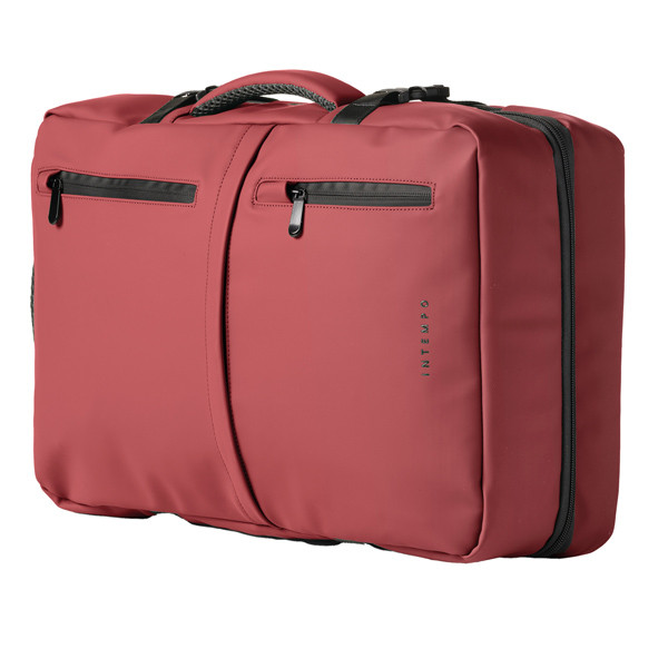 Zaino Travel Backpack Drop2Go - 30 x 15 x 45 cm - gomma - bordeaux - In Tempo