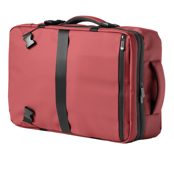 Zaino Travel Backpack Drop2Go - 30 x 15 x 45 cm - gomma - bordeaux - In Tempo