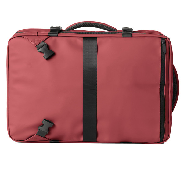 Zaino Travel Backpack Drop2Go - 30 x 15 x 45 cm - gomma - bordeaux - In Tempo