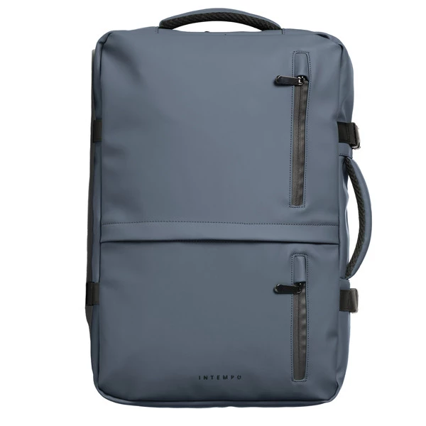 Zaino Travel Backpack Drop2Go - 30 x 15 x 45 cm - gomma - blu - In Tempo