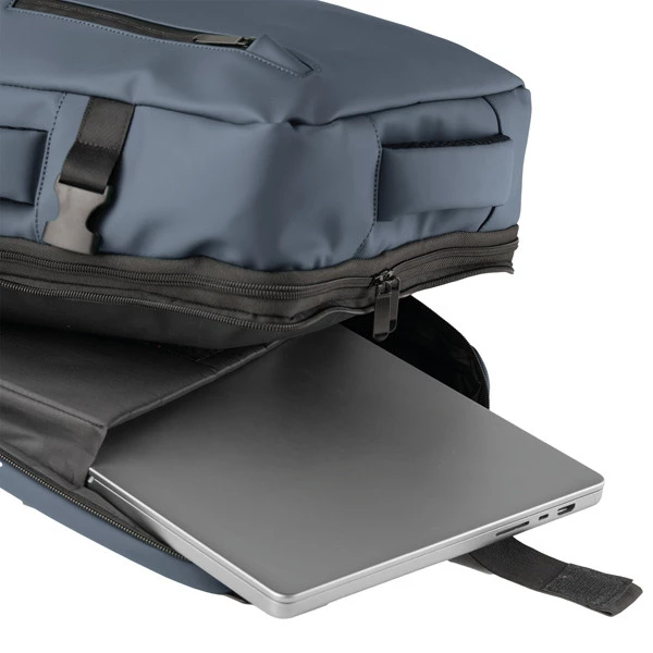 Zaino Travel Backpack Drop2Go - 30 x 15 x 45 cm - gomma - blu - In Tempo