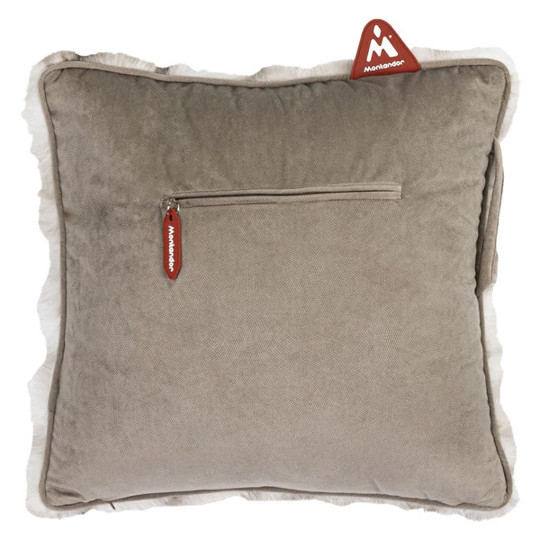 Cuscino Riscaldante - 45 x 45 cm - grigio talpa - Montandor