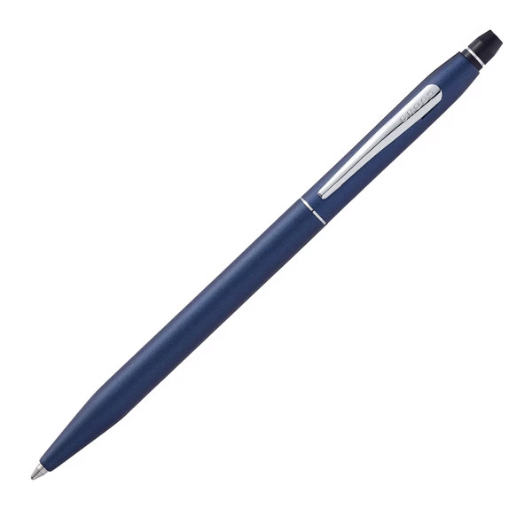 Penna sfera Click - punta M - fusto blu - Cross