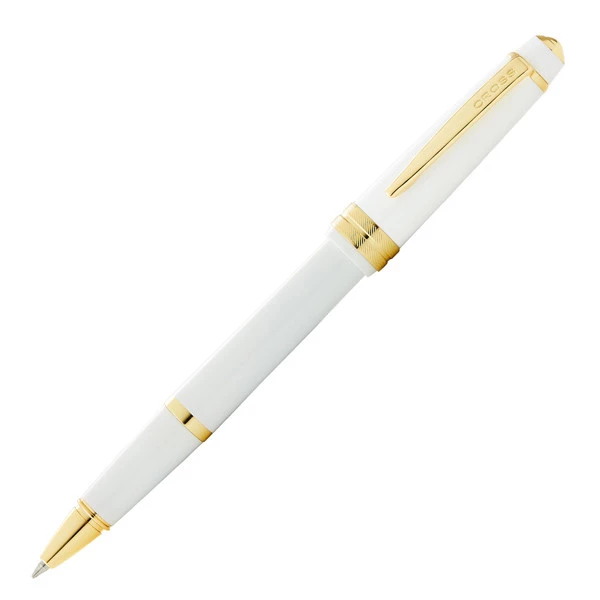 Penna roller Bailey Light - punta F - fusto bianco - Cross