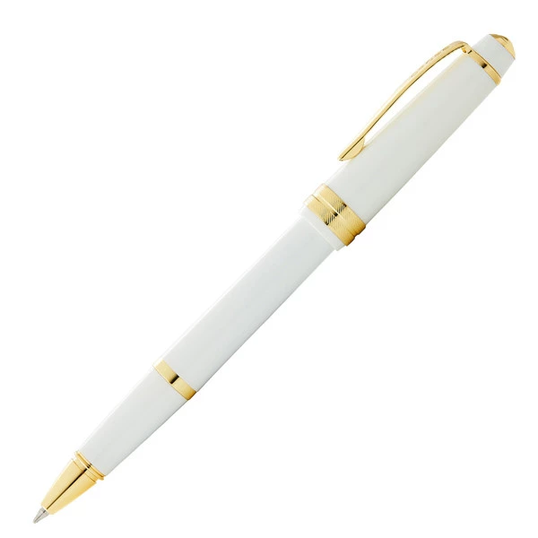 Penna roller Bailey Light - punta F - fusto bianco - Cross