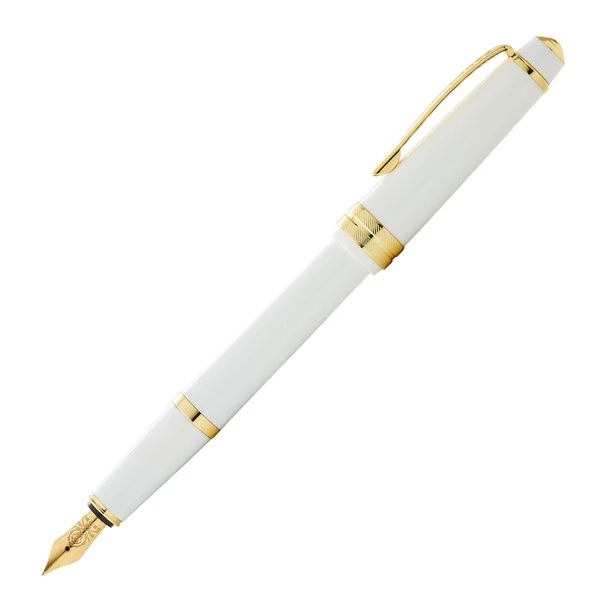 Penna stilografica Bailey Light - punta M - fusto bianco - Cross