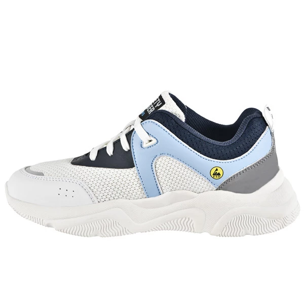Calzatura bassa Sloan 01 LOW - numero 35 - bianco/azzurro - Safety Jogger