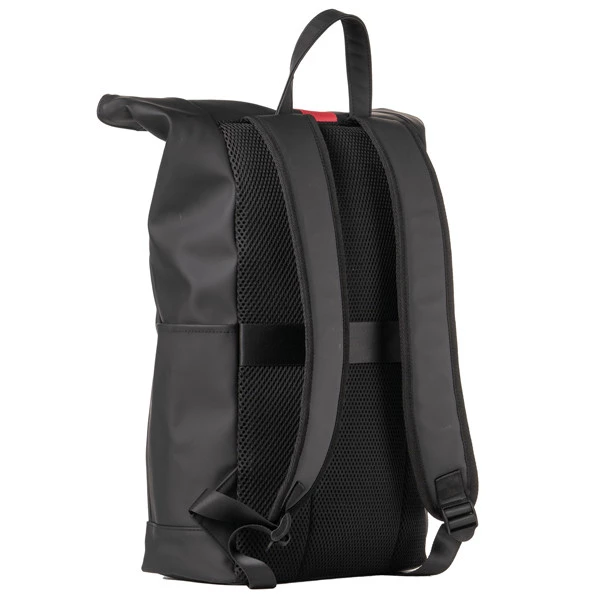 Zaino Roll-top Drop2Go - 30 x 42 x 14 cm - gomma - nero - In Tempo