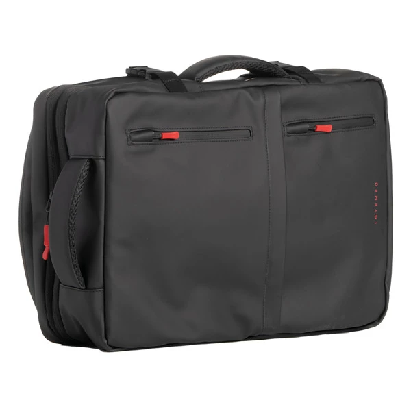 Zaino Travel Backpack Drop2Go - 30 x 15 x 45 cm - gomma - nero - In Tempo