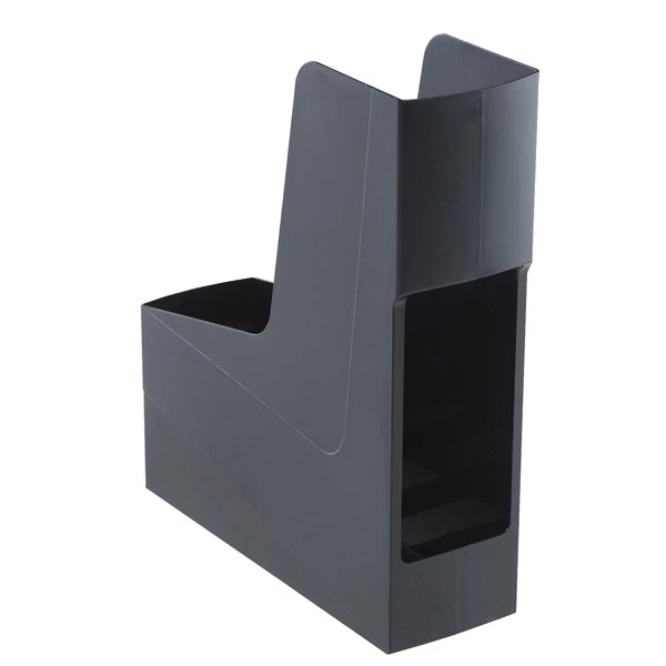 Portariviste Green2desk - in PS riciclato - 30 x 25,8 cm - dorso 9 cm - nero - Fellowes