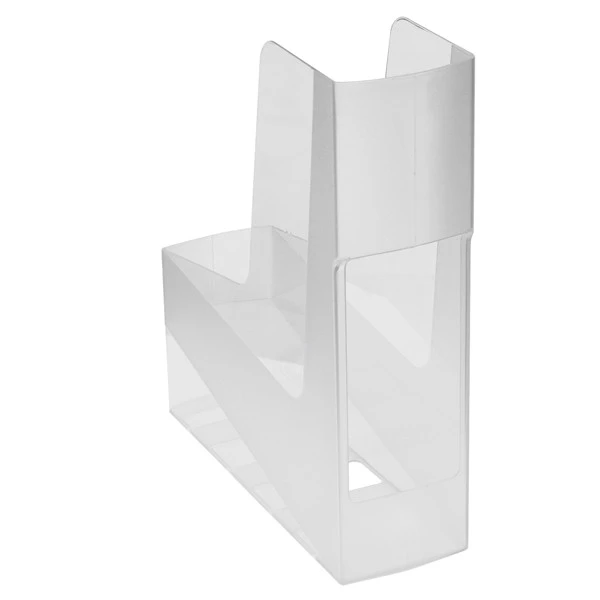 Portariviste Green2desk - in PS riciclato - 30 x 25,8 cm - dorso 9 cm - trasparente - Fellowes