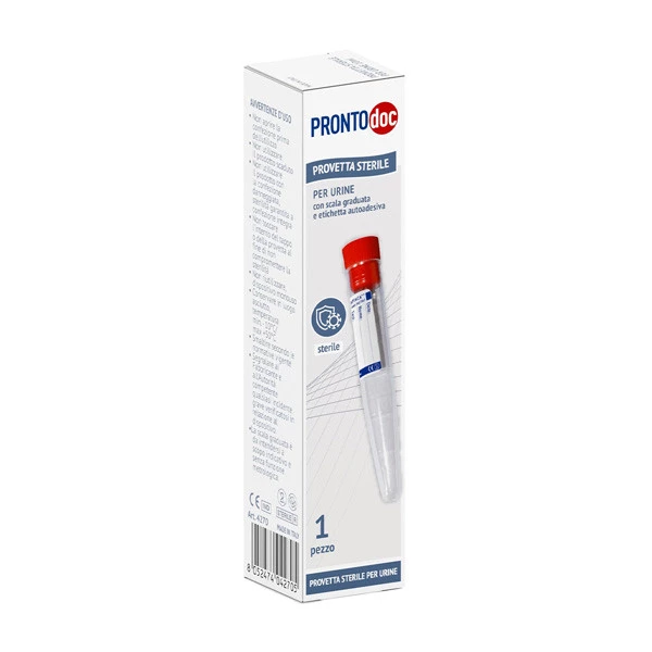 Provetta sterile per urine - 10 ml - ProntoDoc