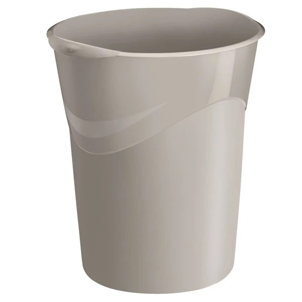 Cestino gettacarte Terra nova - altezza 33,4 cm - diametro 30,5 cm - 14 L - sabbia - CEP