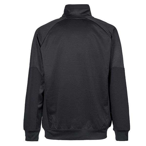 Felpa mezza zip Leeds - taglia XL - nero - U-Power