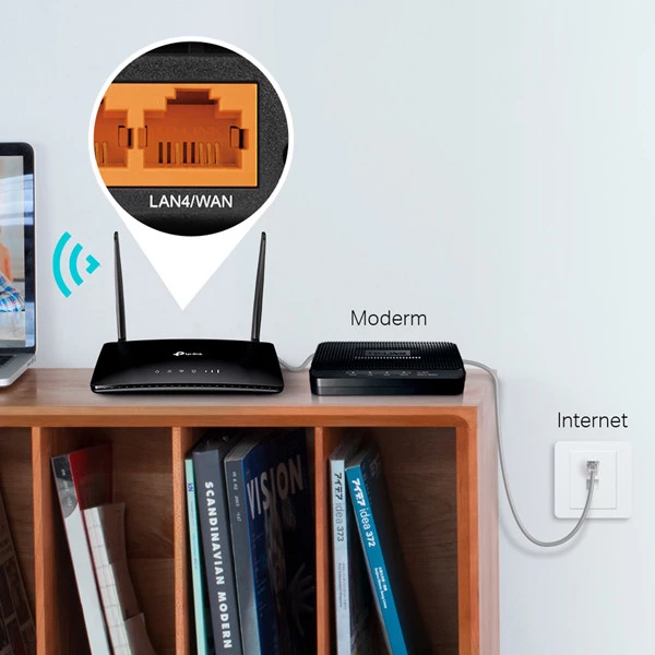 Router - 4G LTE fino a 150Mbps - Wi-Fi N 300Mbps - Tp-Link