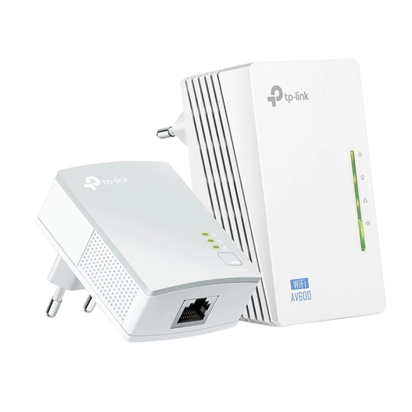 Starter Kit Powerline AV600 - Wi-Fi N 300Mbps con 2 porte Fast Ethernet - Tp-Link