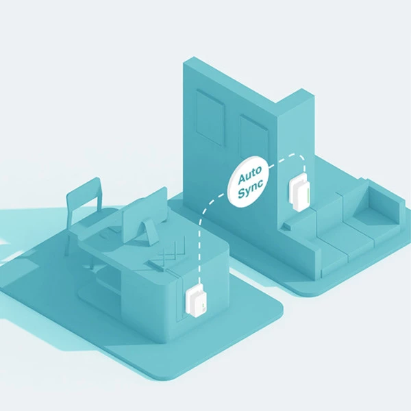 Starter Kit Powerline AV600 - Wi-Fi N 300Mbps con 2 porte Fast Ethernet - Tp-Link