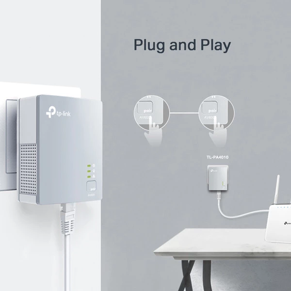 Kit Powerline AV600 - Nano design - Tp-Link