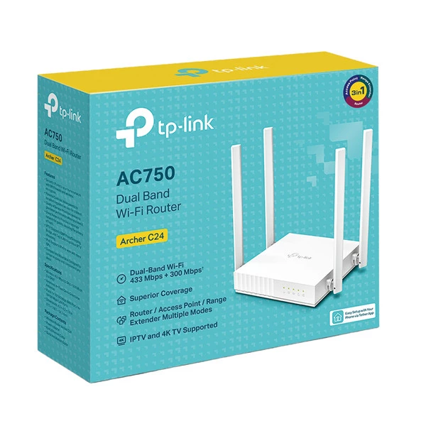 Router (Ethernet) - Wi-Fi Dual-Band AC750 - Tp-Link