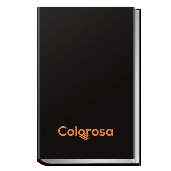 Diario - 12 mesi - copertina rigida antigraffio - nero - Colorosa