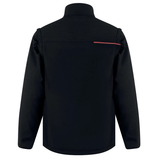 Giacca Softshell 2 in 1 Soccia - taglia XL - nero/rosso - Deltaplus
