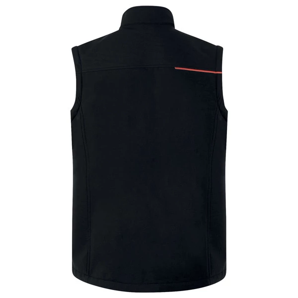 Giacca Softshell 2 in 1 Soccia - taglia XL - nero/rosso - Deltaplus