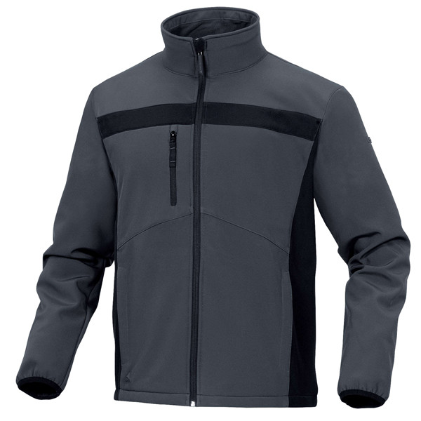 Giacca Softshell Lulea2 - taglia XXL - grigio/nero - Deltaplus