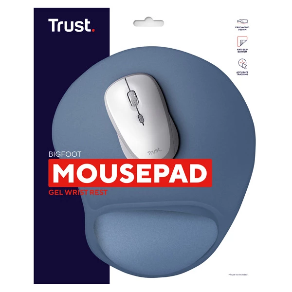 Tappetino mouse BigFoot - Blu - Trust