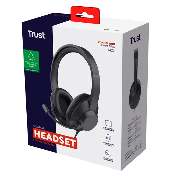 Cuffie - Jack 3,5mm - AYDA MAX ECO - Trust