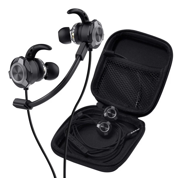 Auricolari - doppio microfono staccabile - Nero - Trust