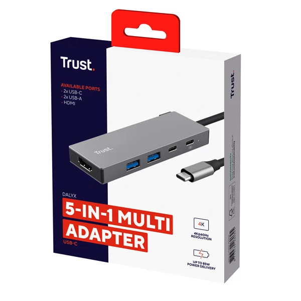 Adattatore multiporta - 5-in-1 - Dalyx - Trust