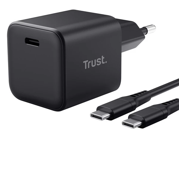 Caricabatterie - ultracompatto - 65W GaN USB-C - Maxo - Trust
