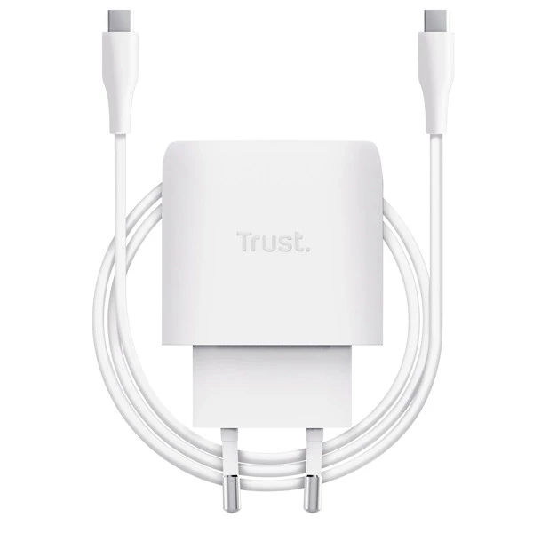 Caricatore - 45W - GaN USB-C - Bianco - MAXO -Trust