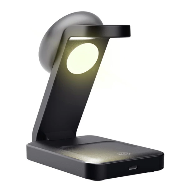 Base di ricarica wireless - 3-in-1 - per dispositivi Apple &ndash; Viro - Trust
