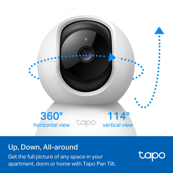 Telecamera Tapo TC70 - Wi-Fi 1080p - uso in interno - Tp-Link