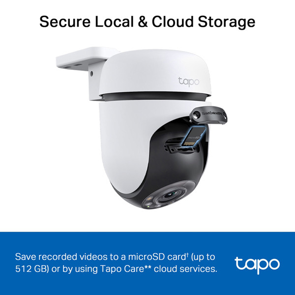 Telecamera Tapo TC41 - Wi-Fi 2K - uso in esterno a colori - Tp-Link