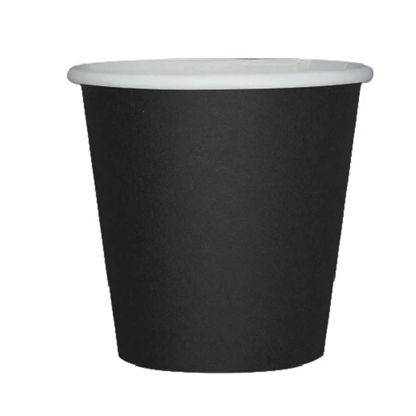 Bicchieri biodegradabili Ecocolor - 80cc - nero - Big Party - conf. 25 pezzi